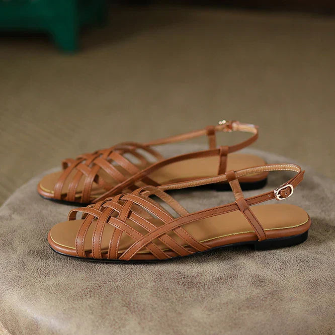 Zelayda™| Klaire Flat Sandals