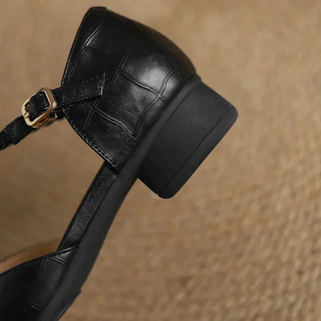 Zelayda™| Kepa Leather Mary Janes
