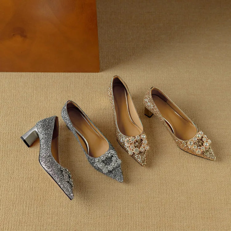 Zelayda™| Gloria Glitter Pumps