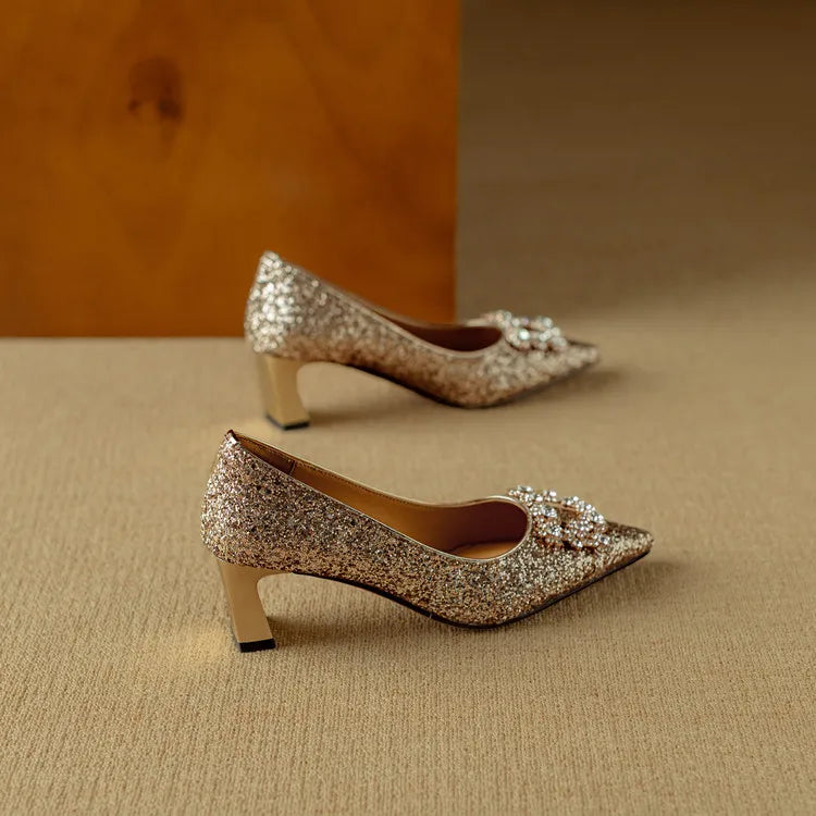 Zelayda™| Gloria Glitter Pumps