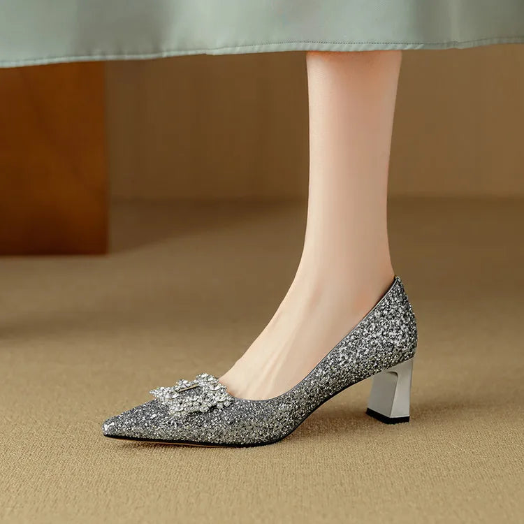 Zelayda™| Gloria Glitter Pumps