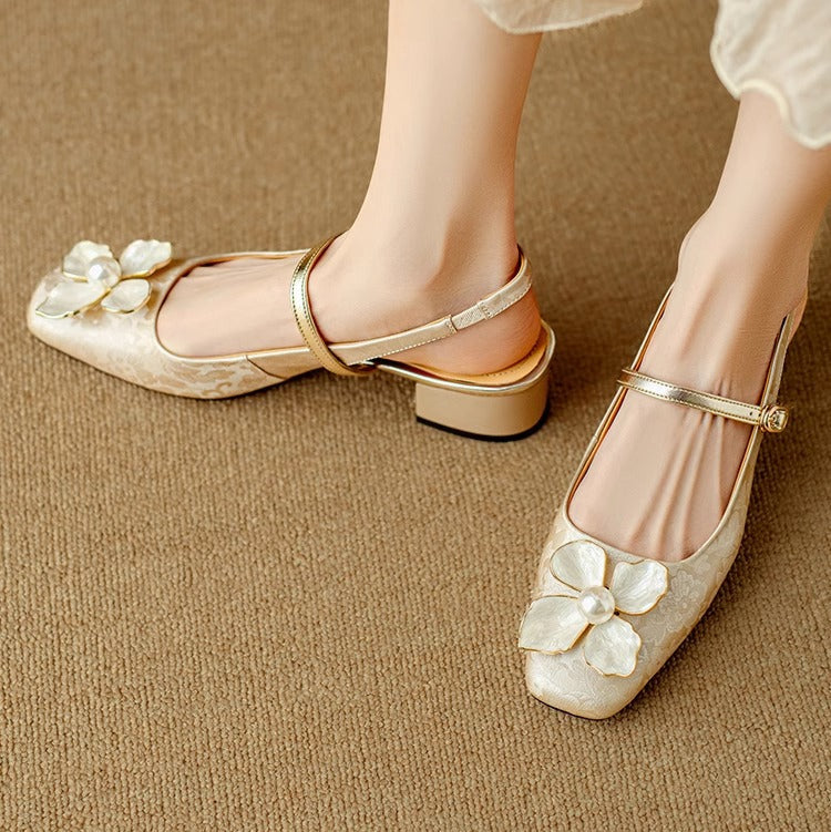 Zelayda™| Genine Slingback Pumps