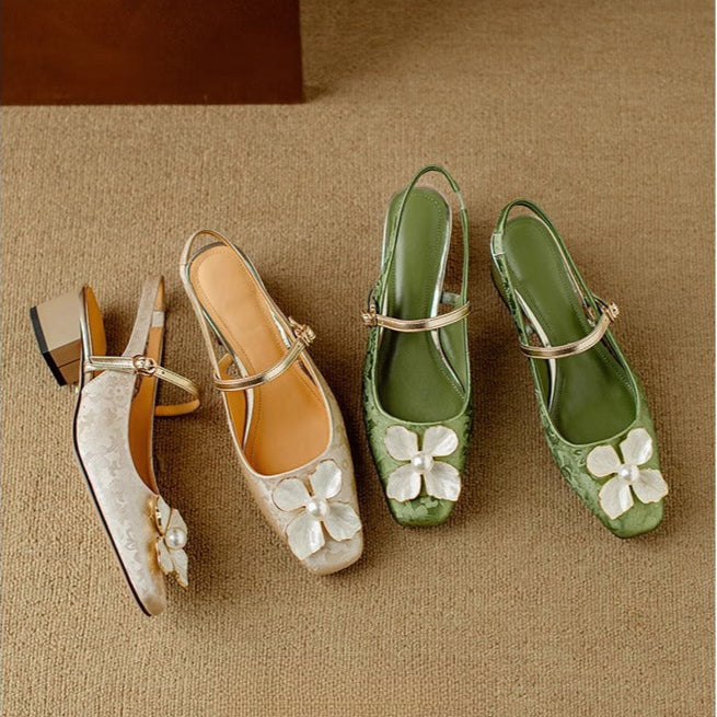 Zelayda™| Genine Slingback Pumps