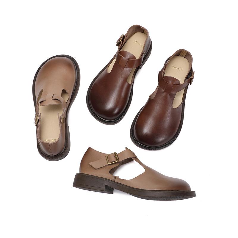 Zelayda™| Colette Leather Mary Janes