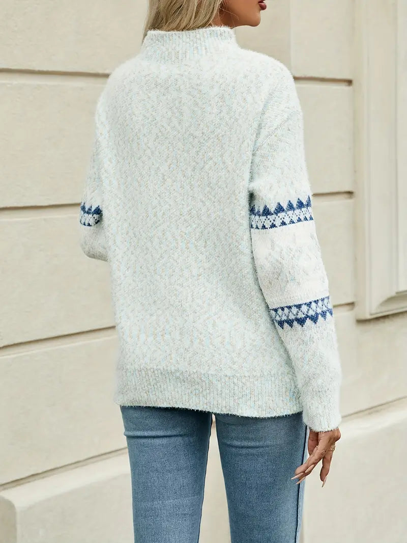 Patterned Women's Sweater