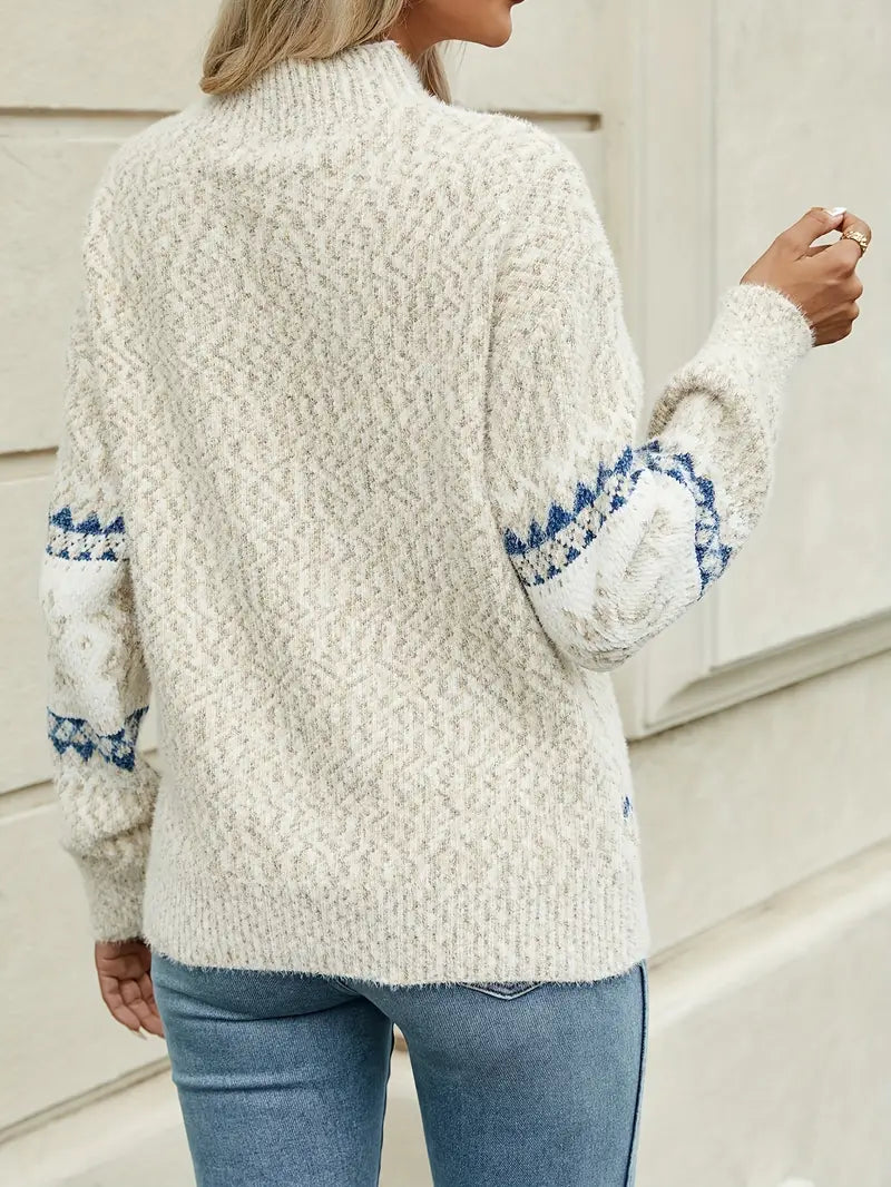 Patterned Women's Sweater