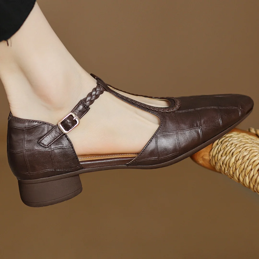 Zelayda™| Veronica Leather Sandals