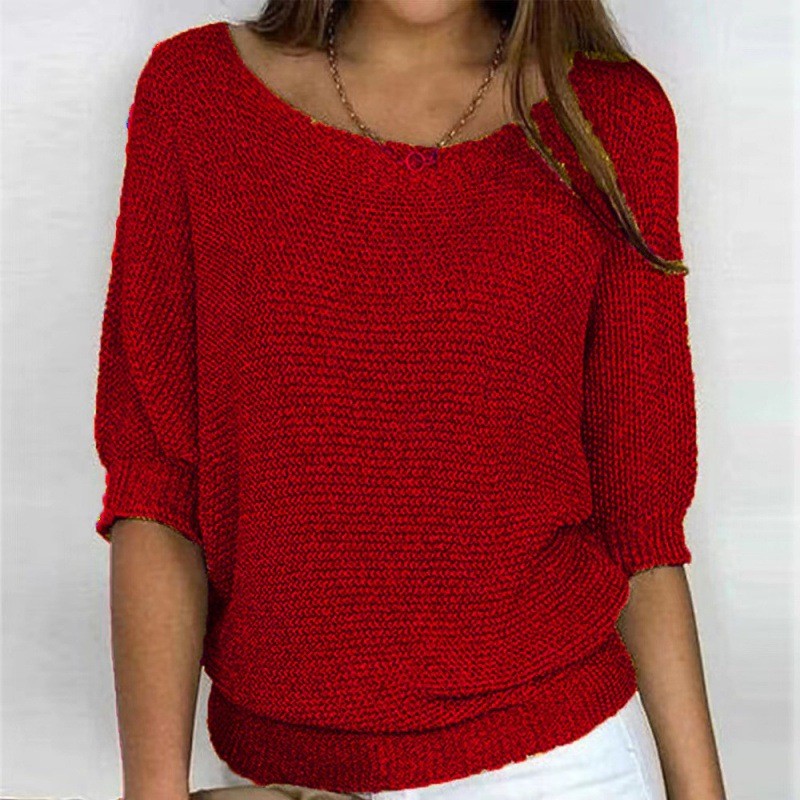 Relaxed Ribbed Knitted Lounge Top