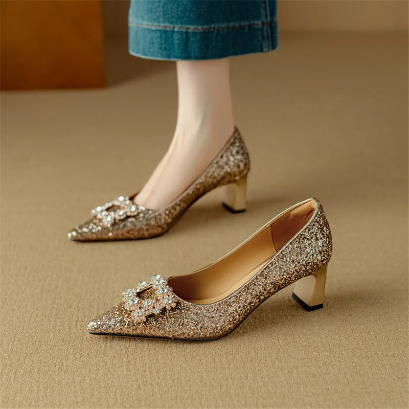Zelayda™| Gloria Glitter Pumps
