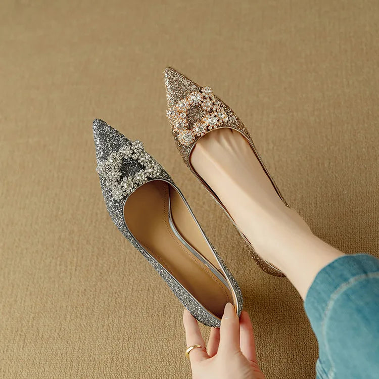 Zelayda™| Gloria Glitter Pumps