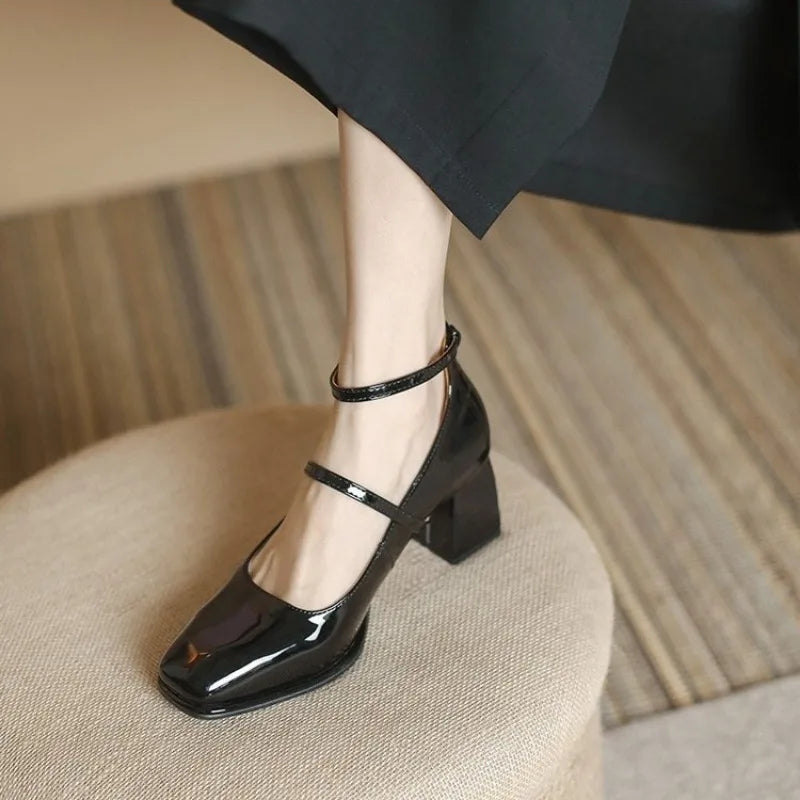 Zelayda™| Elegant Ankle-Strap Pumps