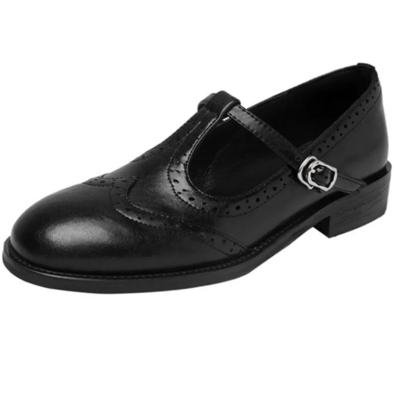 Zelayda™| Elegant T-Strap Mary Janes
