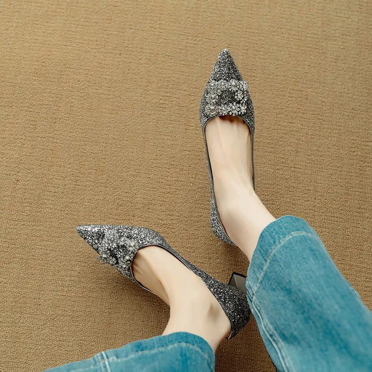 Zelayda™| Gloria Glitter Pumps