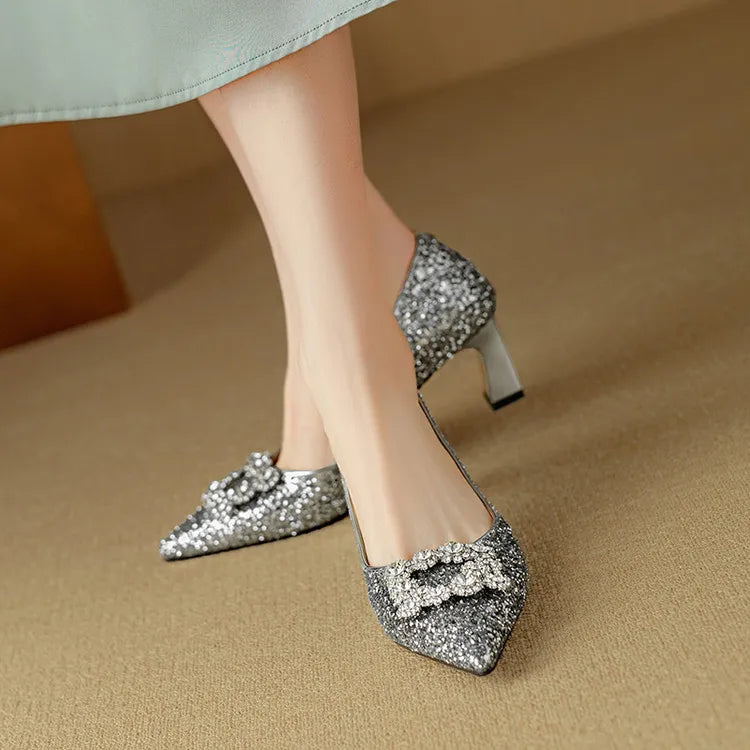 Zelayda™| Gloria Glitter Pumps