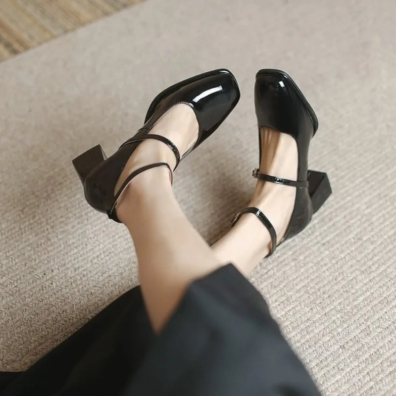 Zelayda™| Elegant Ankle-Strap Pumps