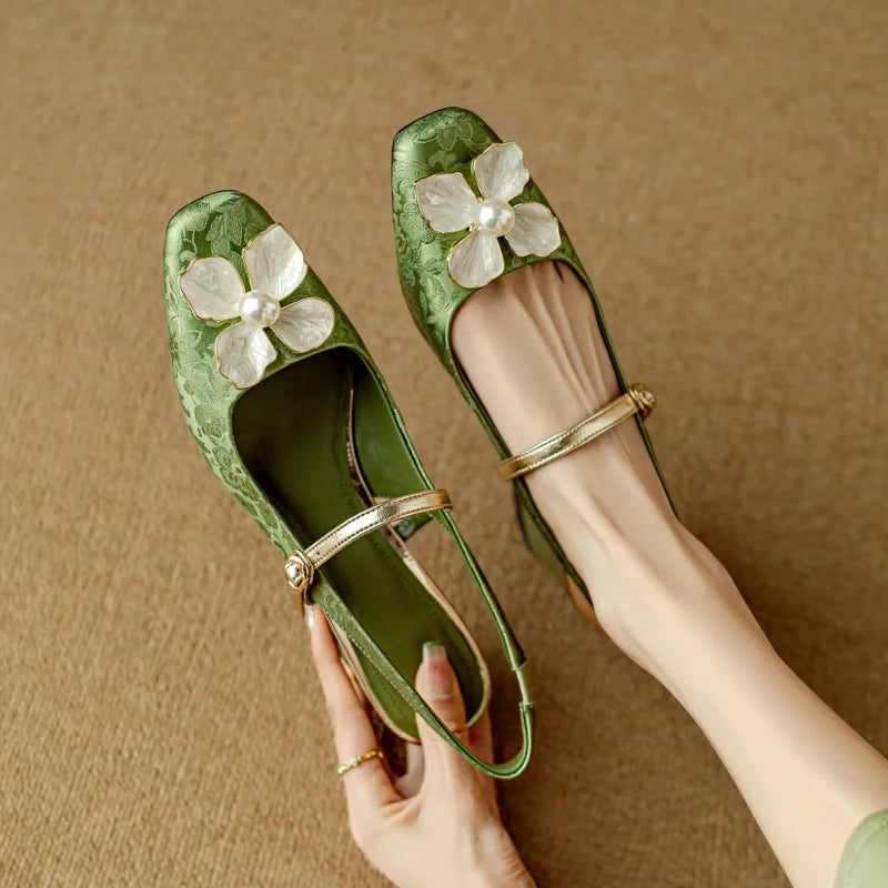 Zelayda™| Genine Slingback Pumps