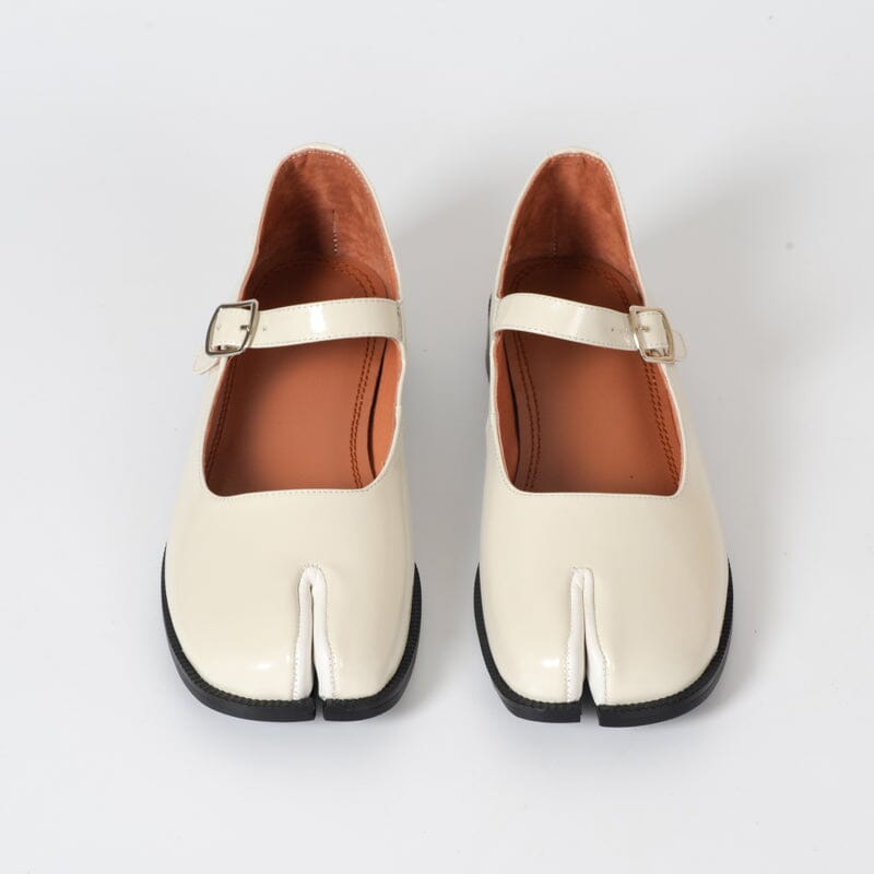 Zelayda™| Martha Leather Mary Janes