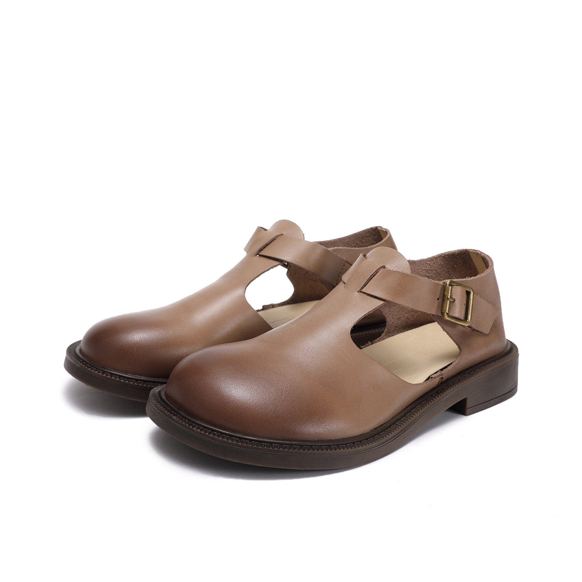 Zelayda™| Colette Leather Mary Janes