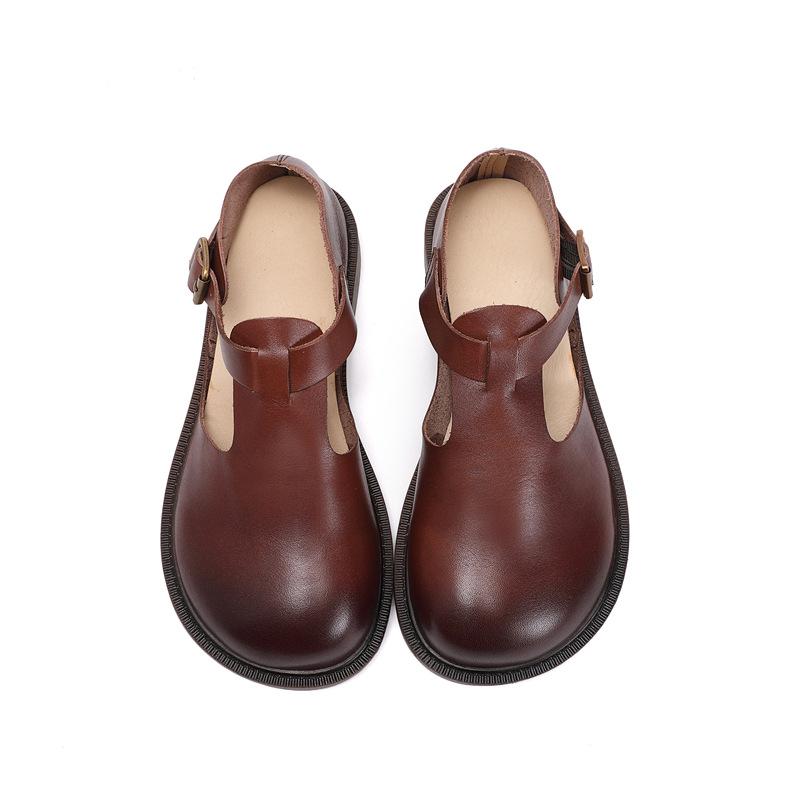 Zelayda™| Colette Leather Mary Janes