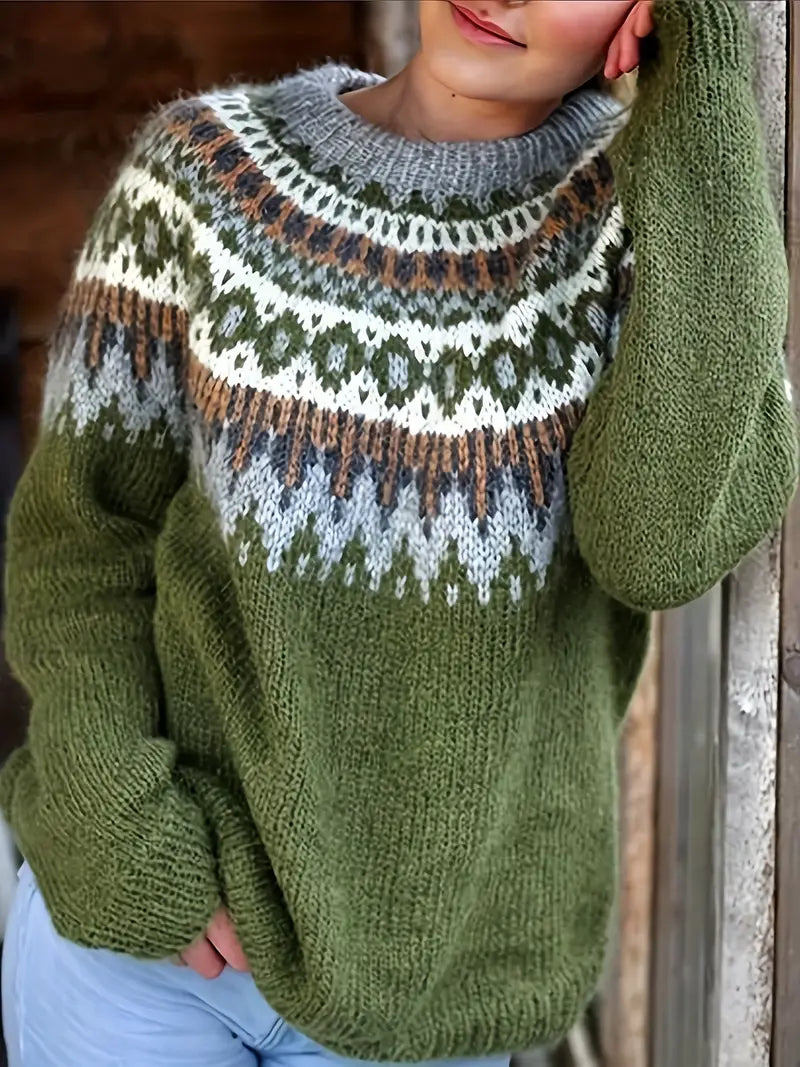 Vintage Style Sweater for Cozy Days