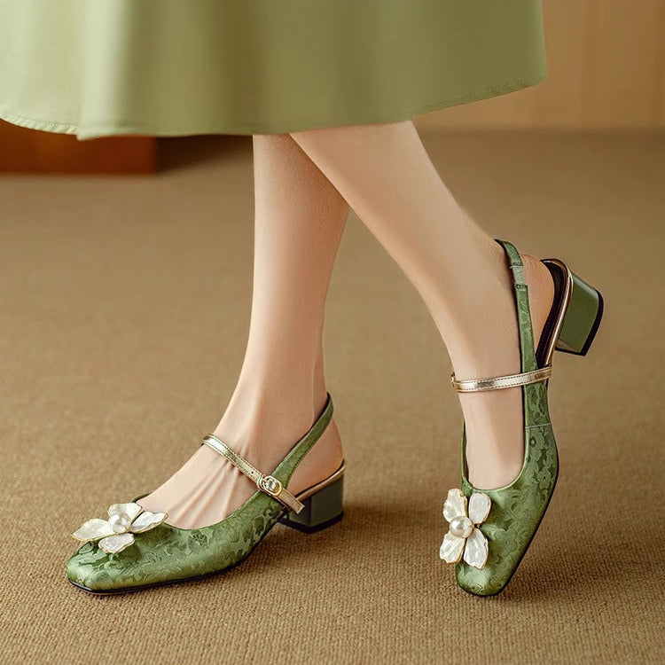 Zelayda™| Genine Slingback Pumps