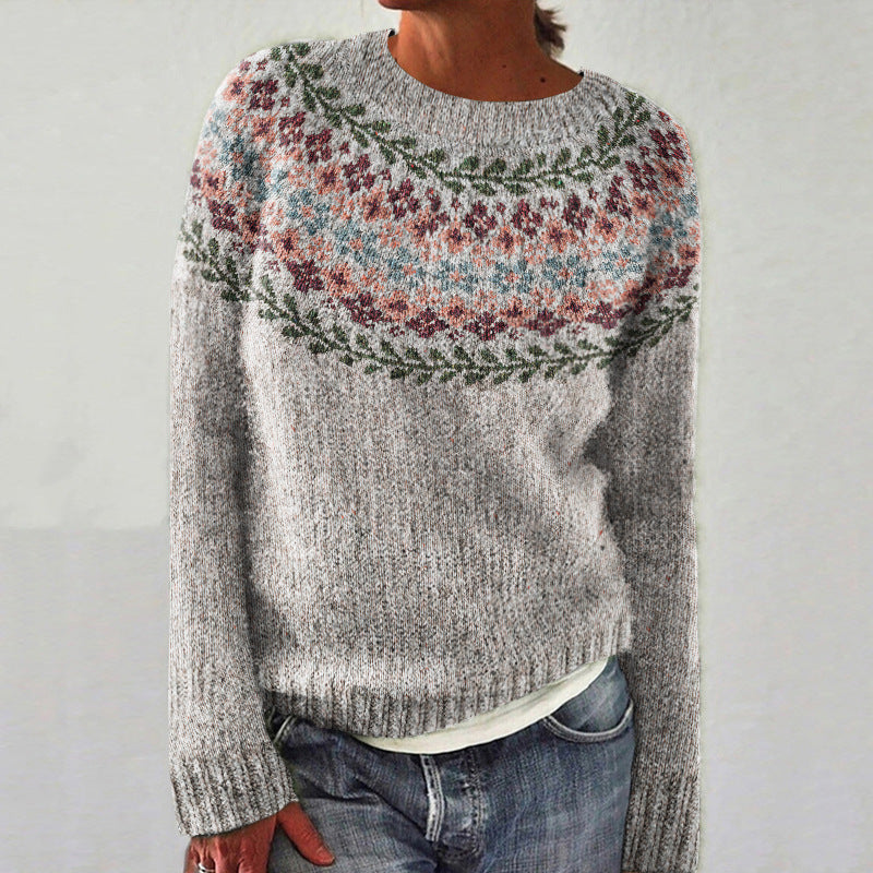 Strawberry Floral Sweater - Dreamland